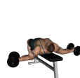 Flye - Flat Bench Dumbbell